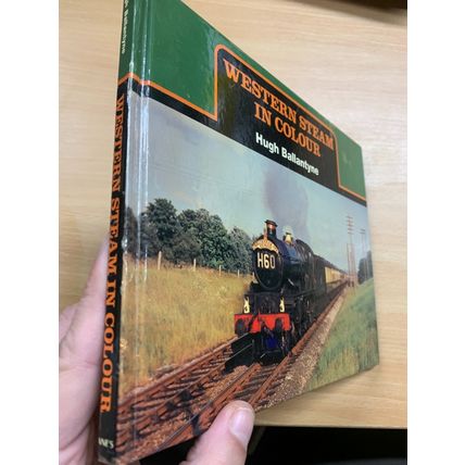 1983 "WESTERN STEAM IN COLOUR" RAILWAY TRAINS VINTAGE HARDBACK BOOK (P3)