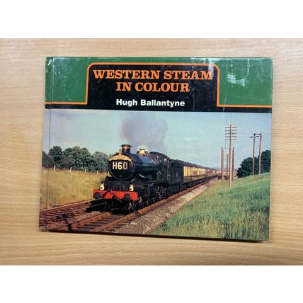 1983 "WESTERN STEAM IN COLOUR" RAILWAY TRAINS VINTAGE HARDBACK BOOK (P3)