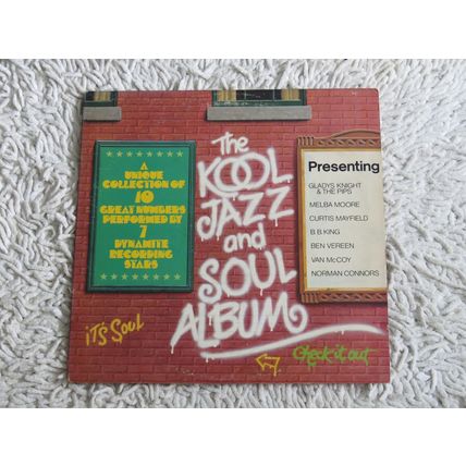 VARIOUS ARTISTS, THE KOOL JAZZ AND SOUL ALBUM VINYL LP.