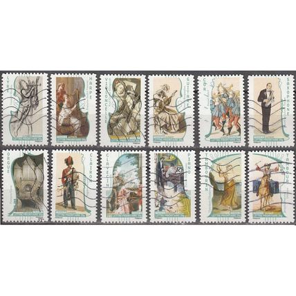 France 2010 Michel 4807 - 4818 O Cote (2010) 13.20 € La musique