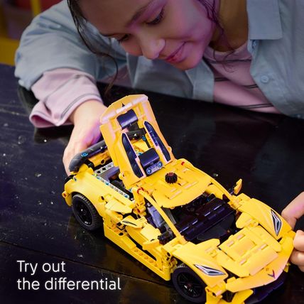 LEGO Technic Chevrolet Corvette Stingray Toy Car - Building Toy Set for Kids, Bo