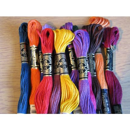 DMC 8MTR STRANDED THREADS PYO COLOURS AND QUANTITY FROM DROPDOWN FREE PP UK