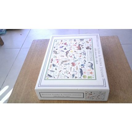 BRITISH FLORA & FORNA Jigsaw Puzzle (1000 Piece) Tailormade Creative Design Ltd