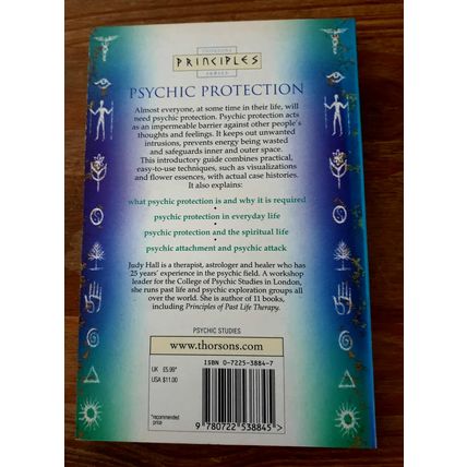Psychic Protection. Judy Hall. Harper Collins Publications. 1999 Paperback.