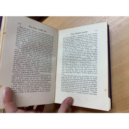 1918 ELLEN TERRY "THE STORY OF MY LIFE" ACTRESS ILLUSTRATED HARDBACK BOOK (P4)