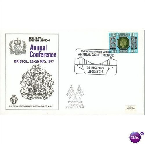 GB Cover 1977 - The Royal British Legion Annual Conference - Bristol