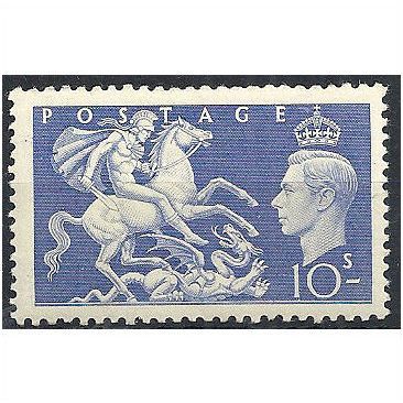 1951 SG511 10/- Ultramarine Unmounted Mint . . .