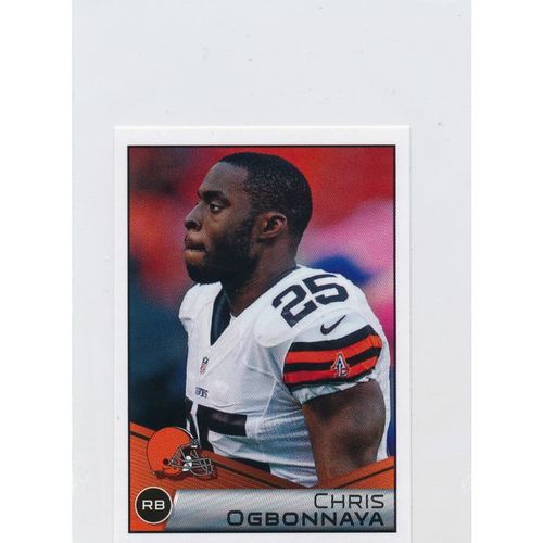 2014 Panini NFL Sticker Collection #96 Chris Ogbonnaya Cleveland Browns