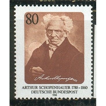 Germany 1988 - SG2231 - Birth Bicentenary of Arthur Schopenhauer (unused)