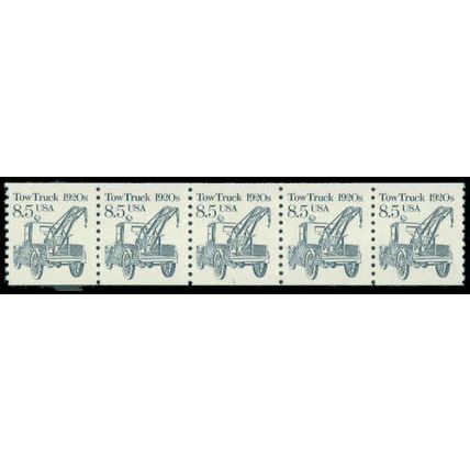 2129 8.5c Tow Truck Fine MNH Dry Gum PNC 1/5 P0162