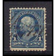 Used 264 1c Benjamin Franklin Fine RA0999