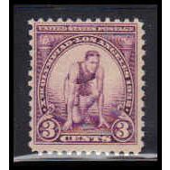 718 3c Runner Barely Clears MNH O3281