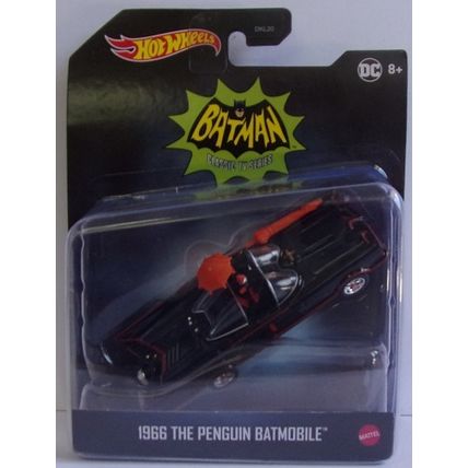 HOT WHEELS ' BATMAN CLASSIC TV SERIES ' 1966 THE PENGUIN BATMOBILE