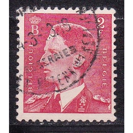BELGIUM 1952 BAUDOUIN 2F USED SG1394 #2