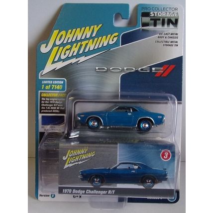 JOHNNY LIGHTNING 1970 DODGE CHALLENGER R/T 'Storage Tin ' ( 2021)