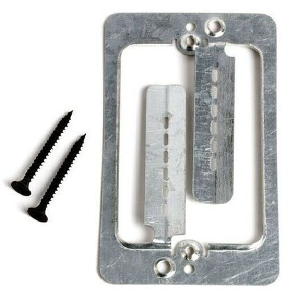 DIGIWAV Single-Gang Metal Mud-Ring Drywall Bracket