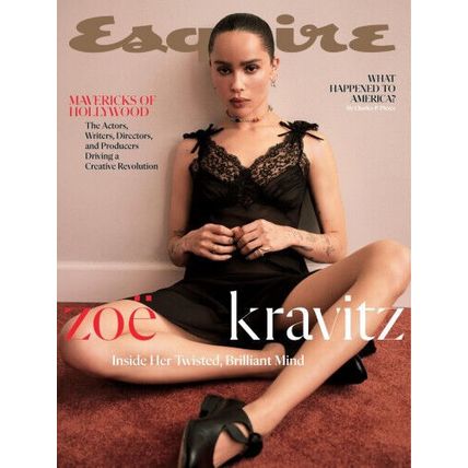 ESQUIRE-SEPTEMBER 2024-ZOE KRAVITZ-NEW-FAST SHIPPING