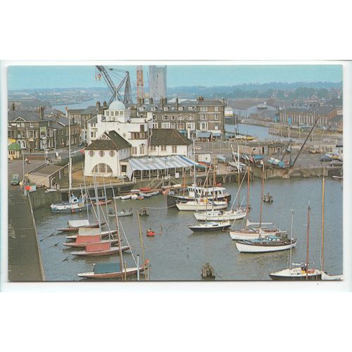 The Yacht Basin Lowestoft Suffolk Postcard 13566