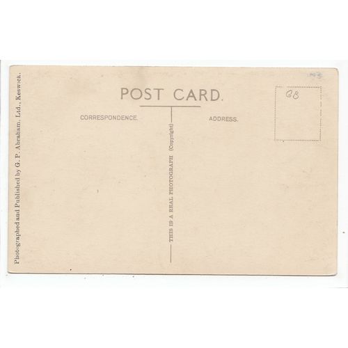 Prince of Wales Lake Hotel Grasmere Cumbria Postcard 844a