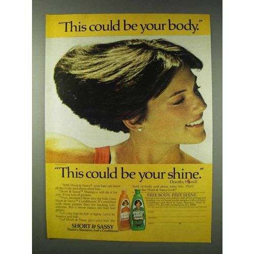 1978 Clairol Shampoo Ad - Dorothy Hamill - Your Body