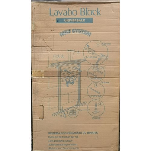 Sottini Wall Hung Frame Kit for washbasins 880mm E930367
