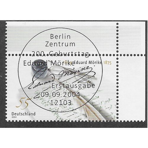 GER 2004 55c 'EDUARD MOERIKE 'FINE USED (EBID59-482)