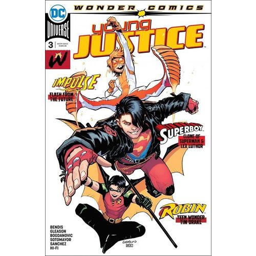 Young Justice (2019) #3 DC Wonder Comics SUPERBOY IMPULSE ROBIN