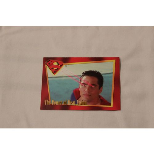 1995 Skybox Lois & Clark Promo NSU1 THE POWER OF HEAT VISION