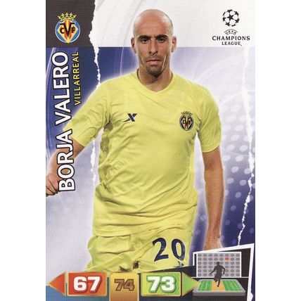 Adrenalyn XL Champions League 2011/2012 Borja Valero Villarreal