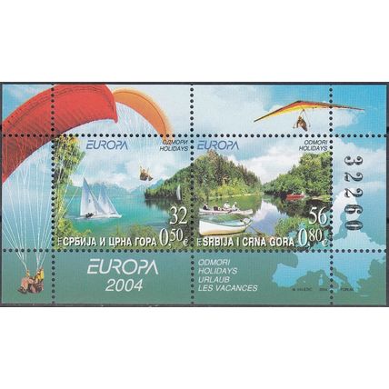 Srbija i Crna Gora 2004 Michel Bloc Feuillet 57 Neuf ** Cote (2017) 27.50 Euro