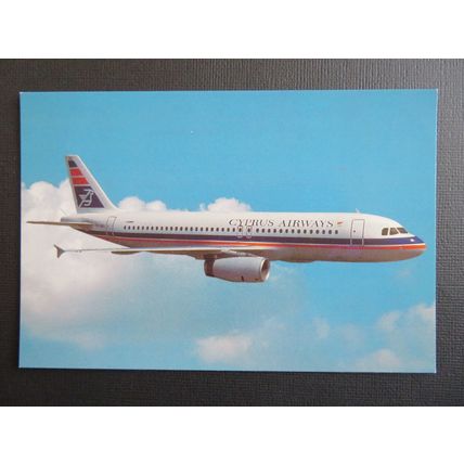 Airbus A320, Cyprus Airways Postcard