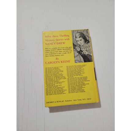 The secret of the wooden lady Nancy Drew Carolyn Keene book hardcover 27
