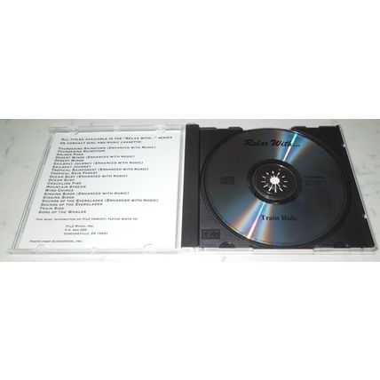 RELAX WITH... TRAIN RIDE (Music CD 1993) Sounds of Trains