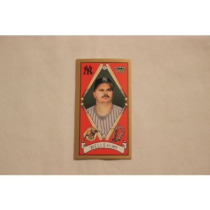 Boomer Wells 2003 Topps 205 POLAR BEAR MINI NO. 307