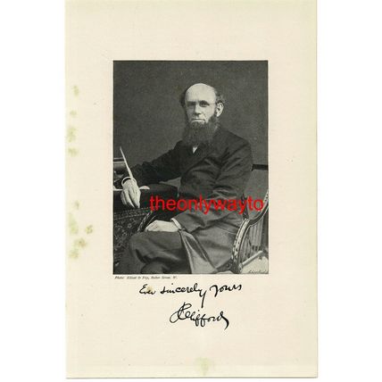 Dr John Clifford, Baptist Social Reformer & Author, Book Illustration, 1895