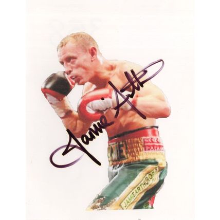 Jamie Arthur Welsh Boxer Hand Signed Photo