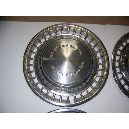1972 DODGE DART HUBCAPS WHEELCOVERS OEM SET OF 4 14" 1973 1974 1975 1976