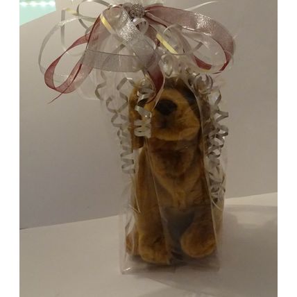 Golden Labrador toy dog, as it is, personalised, gift wrapped 3 choices