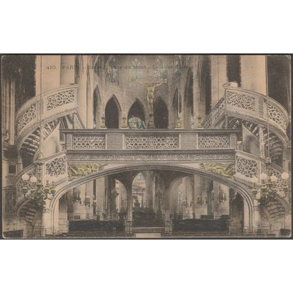 Le Jubé de Face, Saint-Etienne du Mont, Paris, 1904 - CPA
