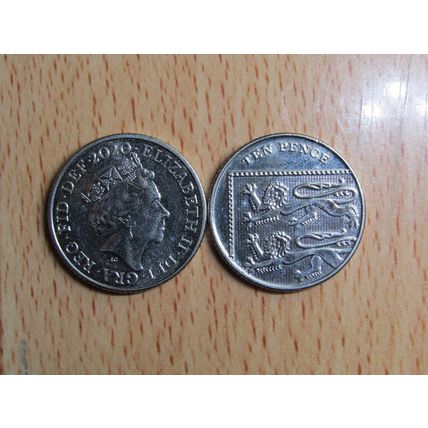 GB 2020 Elizebeth II Decimal 10p Coin