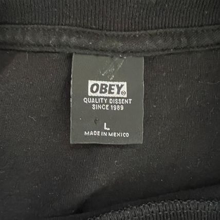 OBEY Worldwide Wake Up Silent Majority L T-Shirt Shirt