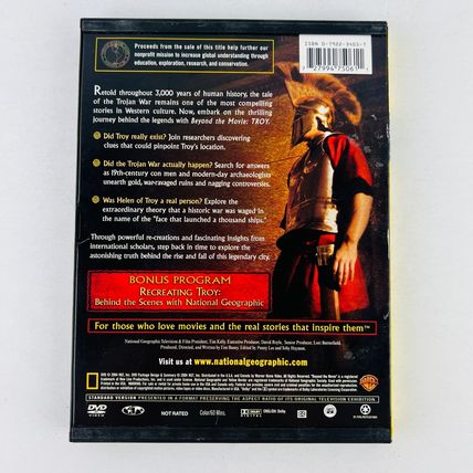 National Geographic - Beyond the Movie Troy DVD
