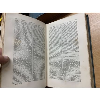 RARE* 1852 "HANSARD'S PARLIAMENTARY DEBATES FOR THE YEAR 1852" 1.3kg BOOK (P7)