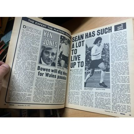 GOAL MAGAZINE #264 22 SEPT 1973 UK FOOTBALL MAGAZINE - WORLD CUP SPECIAL (LL)