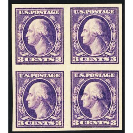 484, Mint Superb NH Block of Four - Stuart Katz