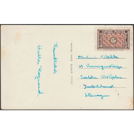 Ras-El-Oued, Gabès, c.1940s - Dewitte Photo CPSM