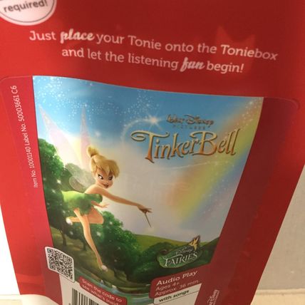 New Tonies Disney Tinkerbell Audio Play Figurine