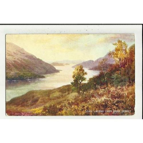 A215 LOCH LOMOND Valentine "Art Colour" Postcard