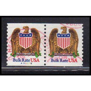 Used 2602 10c Eagle Very Fine CNP Left A99998 PA1360