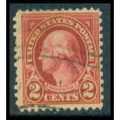 Used 634 2c George Washington Barely Clears M10363